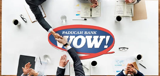 Paducah Bank Wow Logo.